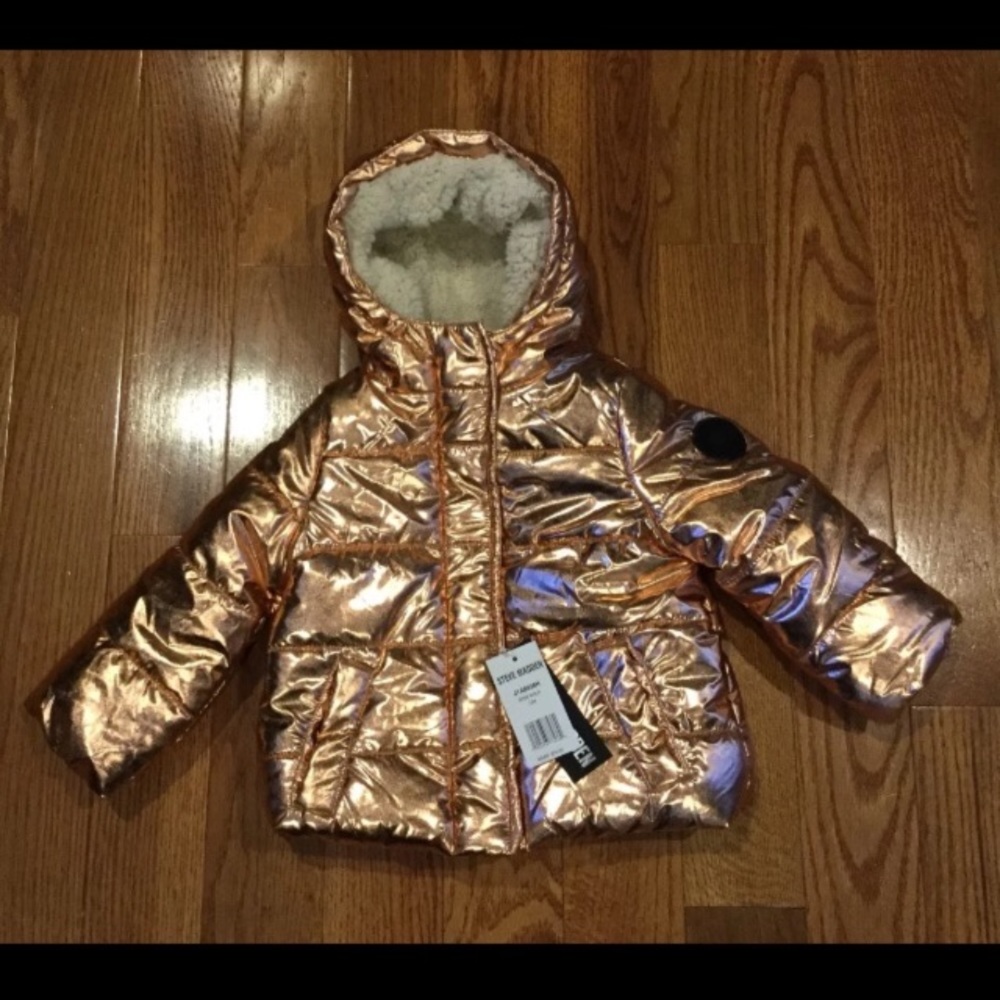 NEW Steve Madden Rose Gold 12 Month Jacket